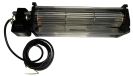 OEM Tangentiële ventilator voor pelletkachel, 45 mm, 250 mm, 28 W, 138 m³/u