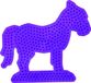 Hama 281-07 creatieve set midiplaat paard violet