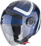 Scorpion EXO-City II Riva Jethelm Zwart Blauw Maat XS