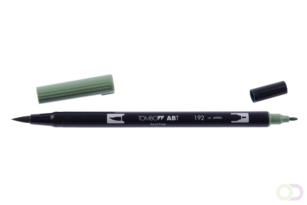 Tombow ABT Dual Brush Pen Asparagus