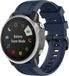 Strap-it Garmin Fenix 5s / 6s siliconen bandje - donkerblauw