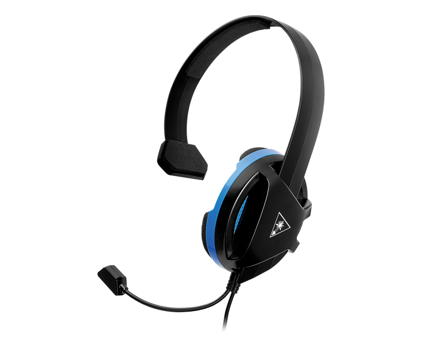 Turtle Beach Recon Chat - Gaming Headset - Zwart/Blauw