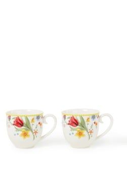 Villeroy & Boch Spring Awakening mok 40 cl set van 2 - porselein