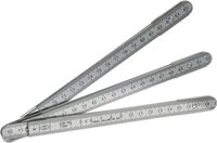 Schuil Duimstok - 1 m - Aluminium