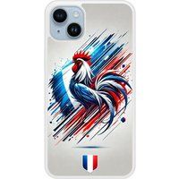 Verstevigd hoesje met sublimatie bedrukking, compatibel met Apple iPhone 14 Coq francais