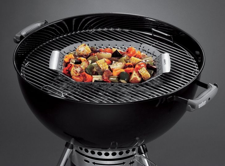 Weber Groentekorf - RVS - Q300 - 270 x 360 x 30 mm