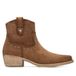 REFRESH 17504202 Dameslaarzen Suède Camel Dames