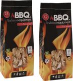 BBQ Collection Koopman International BBQ Collection - Barbecue en vuurkorf aanmaak houtwol krullen - 50 stuks