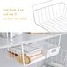 Merkloos Cactusvormige houder voor 4 slippers, wit, Metaal