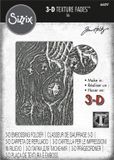 Sizzix 3-D Texture Fades Embossing Folder Woodgrain