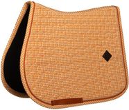 Kentucky Horsewear Zadeldoek velvet flags printing orange jumping pony