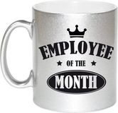 Bellatio Decorations Shoppartners Bv Collega cadeau koffiemok - Employee of the month - zilver