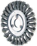 PFERD Ronde borstel Geknoopte RBG | Ø 125 x 12 mm 22,2 staaldraad ø 0,50