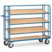 Fetra 4256 Etagewagen Staal Poedercoating Laadvermogen (max.): 400 kg Stralend blauw (RAL 5007)
