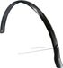 Eurofender Achterspatbord 28 inch - 51 mm breed - Zwart kunststof