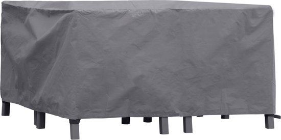 Perel Buitenhoes voor Loungeset - Antraciet - 140x140x70cm - Rechthoekig