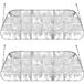 Pro Plus Zonnescherm XL - 2 stuks - Zilver - 70 x 180 cm