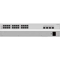 Huawei S310S Series S310S-24P4J - Switch - Beheerd - 24 x 10/100/1000 (PoE+) + 4 x 1/2.5G SFP - luchtstroom van voren naar opzij - rack-uitvoering - PoE+ (400 W)