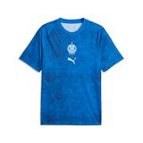 PUMA Maillot d’échauffement Olympique de Marseille Homme, Accessoires, Bleu, XXL