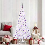 Prolenta Maison Exclusive Kunstkerstboom, wit, 180 cm, PVC, staal