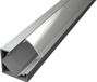 Velvalux LED Strip Profiel - Hoekprofiel - Zilver Aluminium - 1 Meter