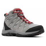 Columbia REDMOND III MID WATERPROOF Dames Wandelschoenen - Steam, Red Coral