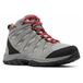 Columbia REDMOND III MID WATERPROOF Dames Wandelschoenen - Steam, Red Coral