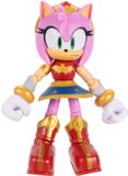 Jakks Sonic & DC 13 cm figuur Amy - Wonder Woman