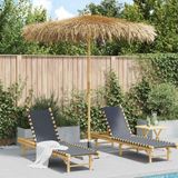 Maison Exclusive - Parasol Tiki avec toit en feuille de bananier, 240 cm, bambou