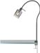Fischer Leuchten Fischer & Honsel Iska - Klemlamp - Zandzwart - Rookkleur Glas - E14 - 10W - 65cm