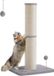 Feandrea Poteau griffoir, 85 cm de haut, tronc de 13 cm d'épaisseur, pour grand chat, poteau en sisal - avec balle de jeu