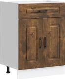 vidaXL Kalmar Onderkast Bewerkt Hout Gerookt Eikenkleurig