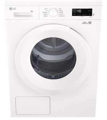 LG RHX1008NWH Warmtepompdroger 8 kg Wit