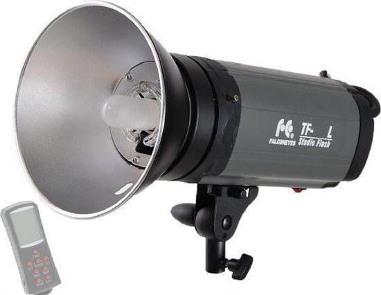 Falcon Eyes TF-400L Studioflitser met LCD Scherm - Zwart