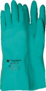 M-Safe Handschoenen First Choice nitril maat 9/l Groen 2 stuks