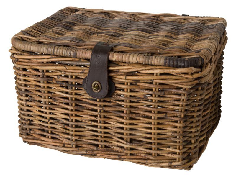 Fastrider Sera Rotan Fietsmand - Bruin - 26L - Handgemaakt - Voor