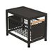 Wintem - Ruimtebesparende keukenorganizer zwart met uitneembare lade en ijzeren bovenplank, multifunctioneel voor onder de gootsteen, voorraadkast en badkamer, eenvoudig te monteren, robuust en