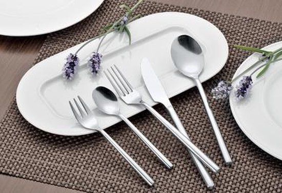 Esmeyer Silke - Bestekset - 24-delig - Wit