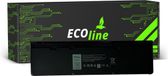 EcoLine - WD52H GVD76 Batterie Convient pour les ordinateurs portables Dell Latitude E7240 E7250 / 7.4V 6000mAh