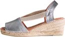 Toni Pons TEIDE-P Espadrille met spitse neus en middelhoge sleehak - STEEL, 38