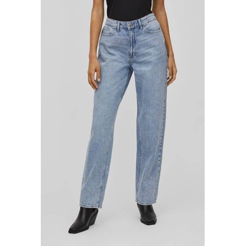 VILA Vikeelly High Waist Loose Fit Jeans - Blauw