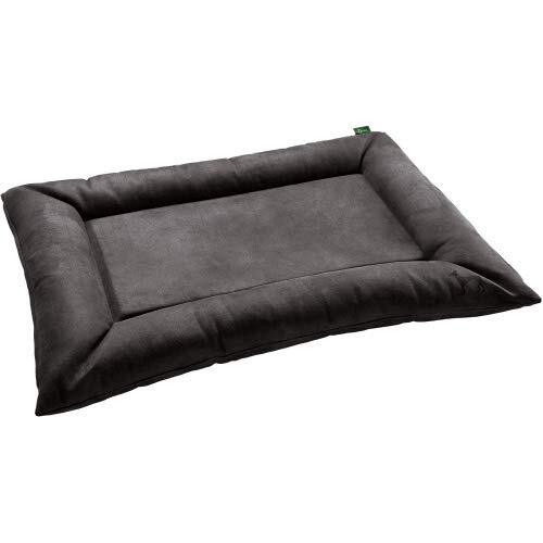 Hunter BOLOGNA hondenbed, kunstleer, robuust, onderhoudsarm, XL, zwart