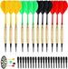 Shenzhen Haorui Industrial Technology Co., Ltd. Fléchettes en plastique 12 pièces - 18 g - pointes souples - jeu de fléchettes électronique - set de 100 pointes