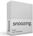 Snoozing flanel split hoeslaken Grijs Lits-jumeaux (160x210/220 cm) (20 grijs matras)