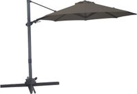 AXI Solis Zweefparasol Ø 300cm Antraciet/taupe incl. Hoes
