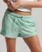 Superdry Vintage Logo Embroidered Korte Joggingbroeken Groen L Vrouw
