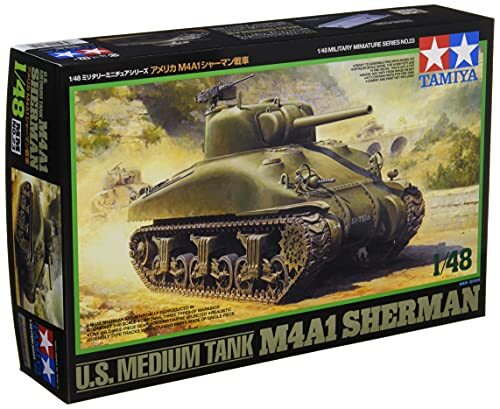 tamiya 1/48 Militaire Miniatuur Serie Nr 23 Amerikaanse Storm Troops M4 A1 Sherman Tank 32523