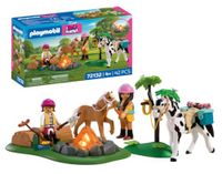PLAYMOBIL I Love Horses 72132 Uitstapje naar paard met kampvuur