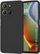 Techsuit Hoesje geschikt voor Motorola Moto G17/G17 Power/G15/G15 Power - Soft Flex Silicone Back Cover - Black