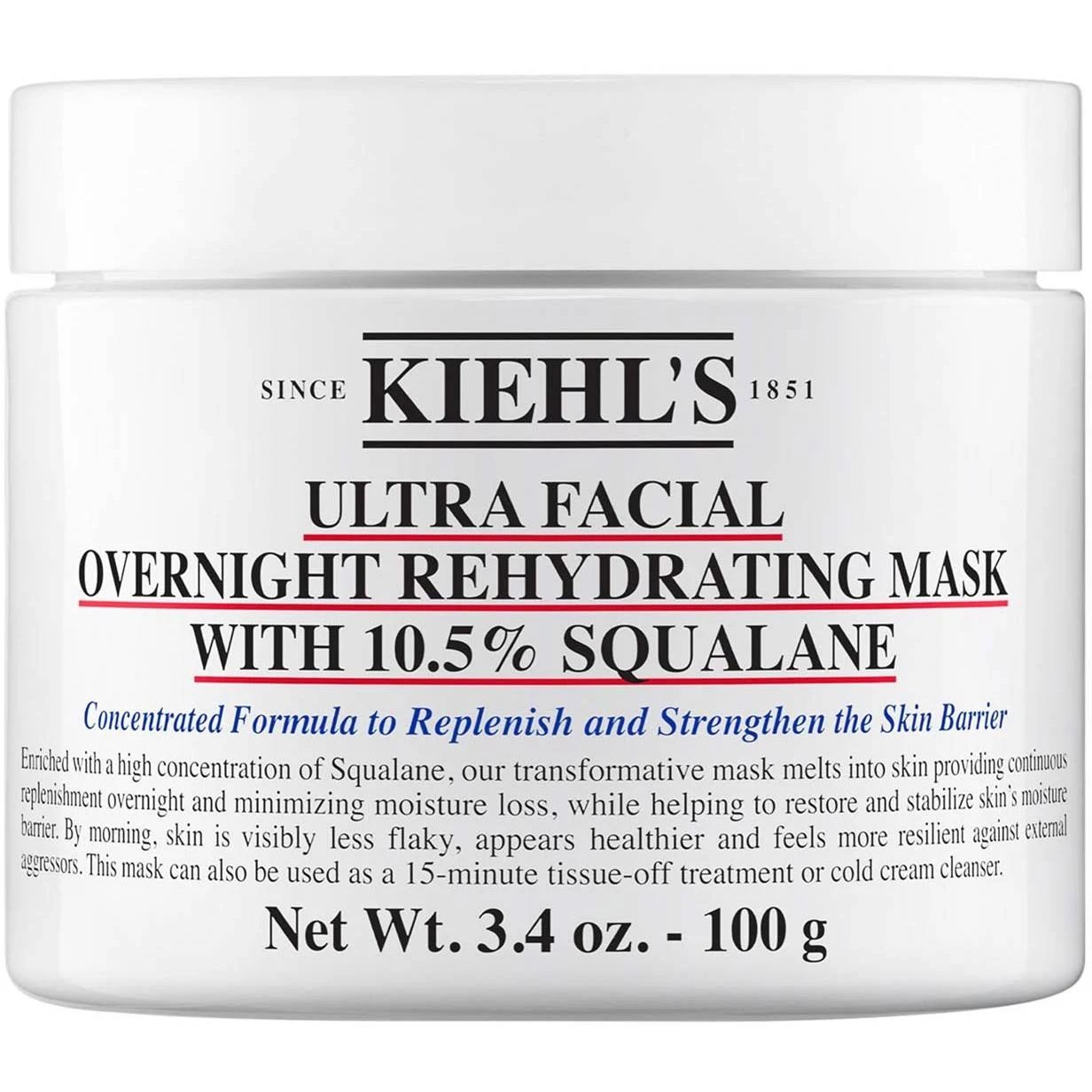 Kiehl's Ultra Facial Overnight Rehydrating Mask - 100ml